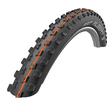 Plášť na kolo Schwalbe Fat Albert Front červený 27,5" x 2,35"