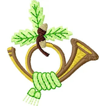 Kravata HEDVA ČESKÝ BROKÁT Výšivka HORNA S VĚTVIČKOU