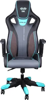 Herní židle E-Blue Cobra III modrá