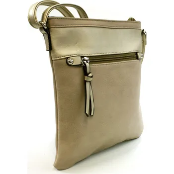 Kabelka Béžová moderní dámská crossbody kabelka Jistien