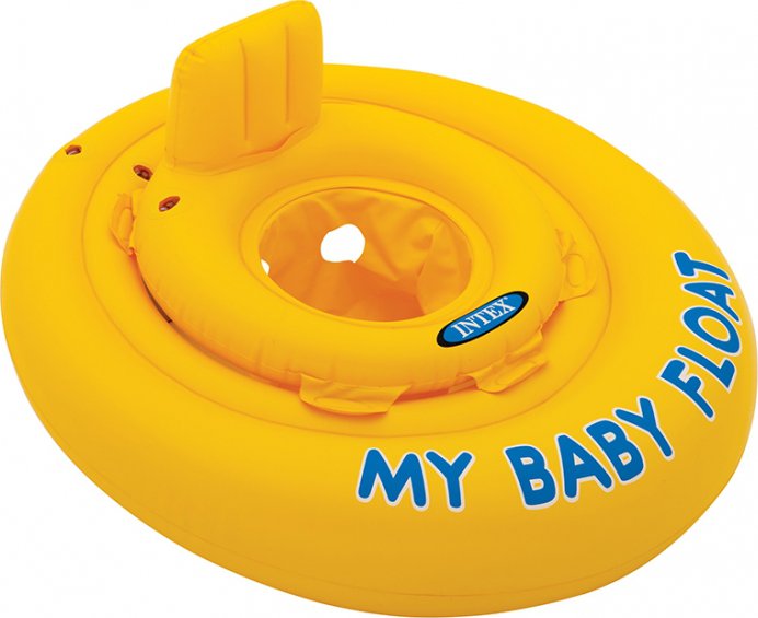 Intex My Baby Float 56585 žlutý 70 cm od 137 Kč Zbozi.cz