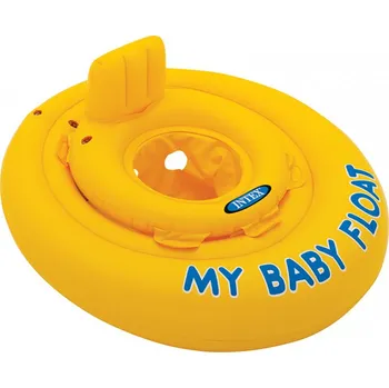 Nafukovací kruh Intex My Baby Float 56585 žlutý 70 cm