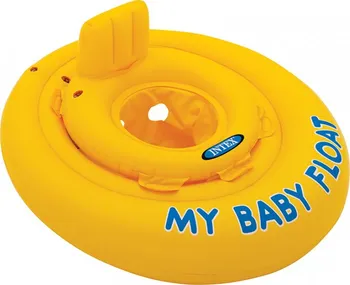 Nafukovací kruh Intex My Baby Float 56585 žlutý 70 cm