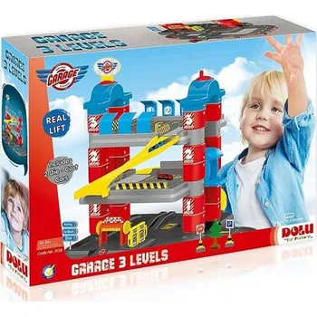 garáž Dolu Třípatrová plastová garáž