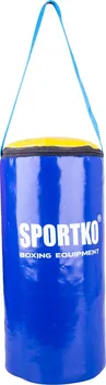 Boxovací pytel SportKO MP10 19 x 40 cm modrý/žlutý