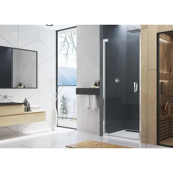 Sprchové dveře CA1C - ATYP jednokřídlé dveře levé 50-100 cm CA1CGSM1
