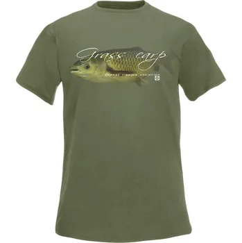 Rybářské oblečení Rybářské tričko Flotsam Amur I - Olive M