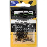 Obratlík s karabinkou Spro Matte Black ES + RS 5 - 18kg