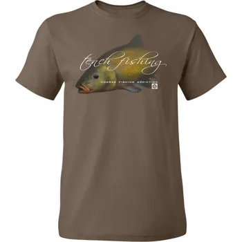 Rybářské oblečení Rybářské tričko Flotsam Lín I - Chocolate M