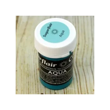 Potravinářské barvivo Barva gelová Sugarflair - Modrá / AQUA