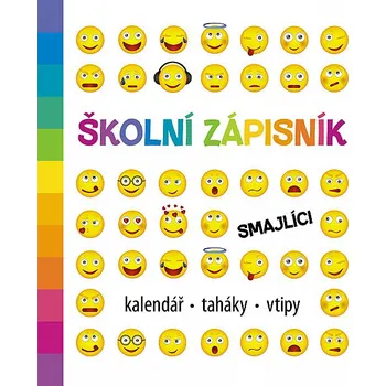 Fragment Školní zápisník smajlíci Zápisník Fragment Školní zápisník smajlíci