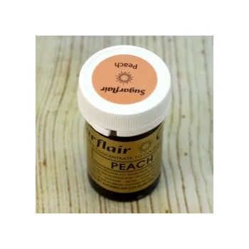 Potravinářské barvivo Barva gelová Sugarflair - Broskvová / PEACH