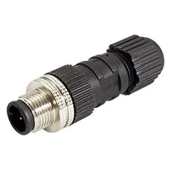 Datový kabel Průmyslový konektor M12 4pin (M), kód A, letovací - 11.50.2010