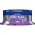 Optické médium Verbatim DVD+R Double Layer Printable 8.5GB 8x 25ks cakebox