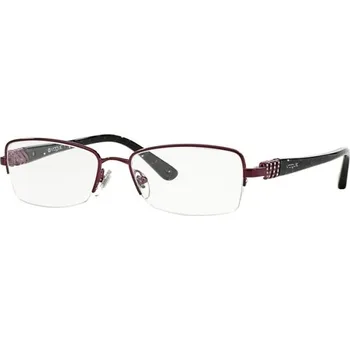 Brýlová obroučka Vogue 3813B fialová lesk, stranice černá lesk 812