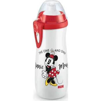 Kojenecká láhev Dětská láhev NUK Sports Cup Disney Minnie 450 ml red