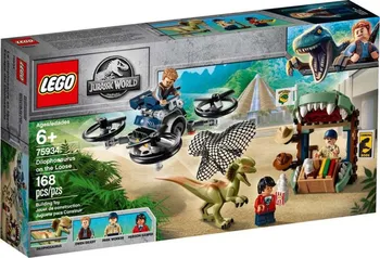 Stavebnice LEGO LEGO Jurassic World 75934 Jurassic World Dilophosaurus na útěku