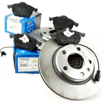Brzdový komplet Brzdy kotouče a desky přední VW PASSAT B5 280mm - KRAFT