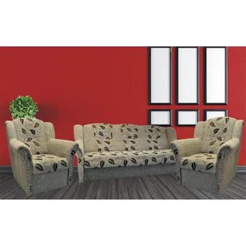 Sedací souprava Falco Agata 3 + 1 + 1 béžový list