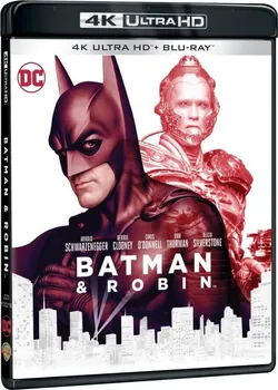 blu-ray film Blu-ray Batman a Robin 4K Ultra HD (1997) 2 disky