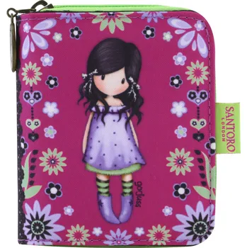 Peněženka Peněženka na karty a drobné "You Brought Me Love" od firmy SANTORO Gorjuss (Gorjuss - Folding Wallet - "You Brought Me Love")