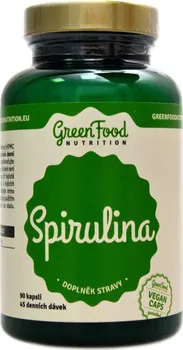 Přírodní produkt Green Food nutrition Spirulina 90 cps.