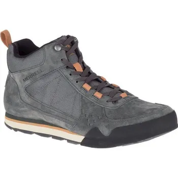 Pánská treková obuv Merrell Burnt Rock Tura Mid Suede Granite