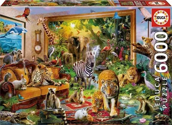 Puzzle Educa Divoká zvířata 6000 dílků