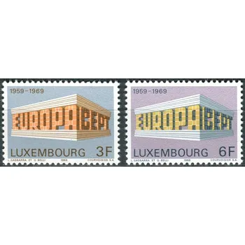 Poštovní známka (1969) MiNr. 788 - 789 ** - Lucembursko - Europa