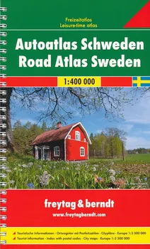 Autoatlas: Švédsko 1:400 000 - Freytag & Berndt (2015)