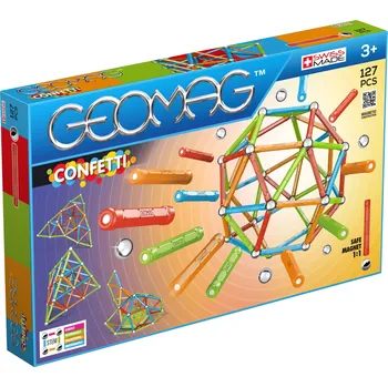 Stavebnice Geomag Geomag Confetti 127 dílků