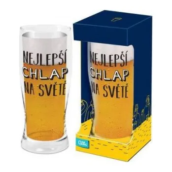 Sklenice Půllitr - Nejlepší chlap