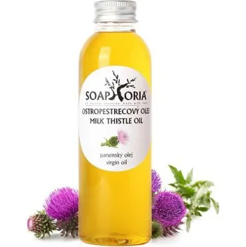 Tělový olej Soaphoria organický kosmetický olej ostropestřecový 150 ml