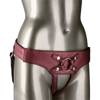 Dildo Postroj Calexotics THE REGAL EMPRESS red - s kupónem KUP15 cena 1286 Kč + extra diskrétní expedice