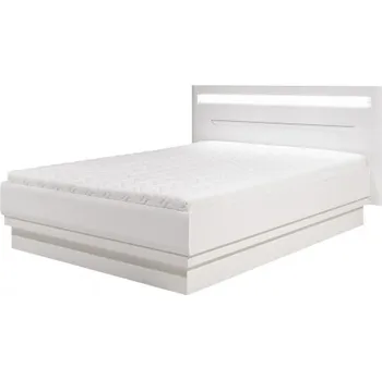 Postel Manželská postel Irma 180x200cm - bílá