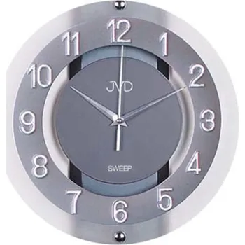 Hodiny Luxusní skleněné netikající hodiny JVD NS2534.2 (tiché netikající hodiny)