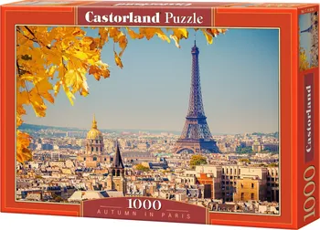 Puzzle Puzzle CASTORLAND 1000 dílků - Paříž, Francie