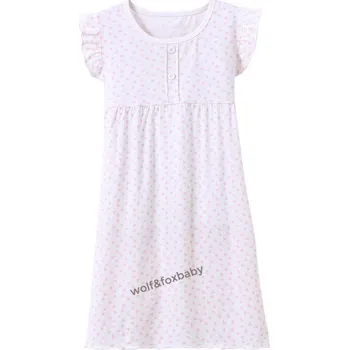 Čína Bavlněná noční košilka Varianta: Bílá, Věk: 4T