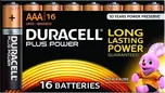 Duracell Plus Power AAA 16 ks