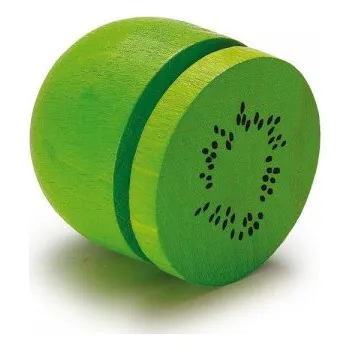 Hra na obchod Erzi obchůdek & kuchyňka - kiwi ke krájení - dřevěné ovoce na hraní