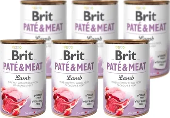 Krmivo pro psa Brit Paté & Meat Lamb 6 x 400 g