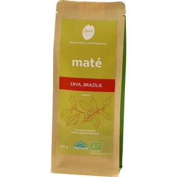Čaj Fairobchod Bio sypané erva maté z Brazílie, 100 g