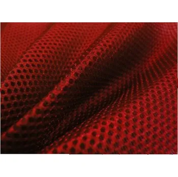 3D distanční síťovina, červená, metráž, látky - 1M