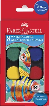 Vodová barva Faber-Castell Vodové barvy 8 ks