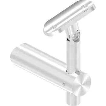 Zábradlí Feldmann Nerezový držák kulatého madla zábradlí pr.42,4 mm 50374-240 brus, na trubku pr.42,4 mm, flexi