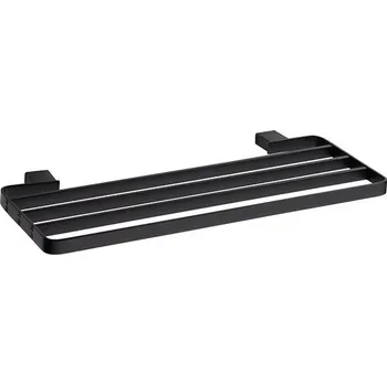 Držák na ručník Nero - polička na ručníky, černá 135002180