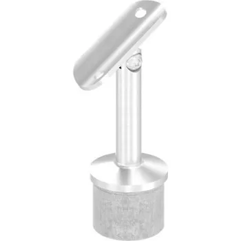 Zábradlí Feldmann Nerezový držák kulatého madla zábradlí pr.42,4 mm 60441-240 brus, na trubku pr.42,4 mm, svařeno