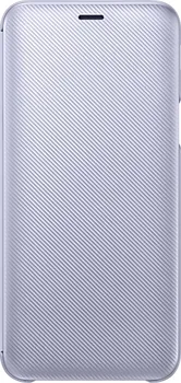Pouzdro na mobilní telefon Samsung Wallet Cover pro Galaxy J6 fialové