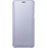 Pouzdro na mobilní telefon Samsung Wallet Cover pro Galaxy J6 fialové