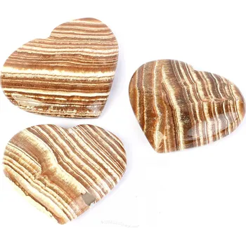 Přírodní kámen Aragonit srdce (Maroko) 60mm